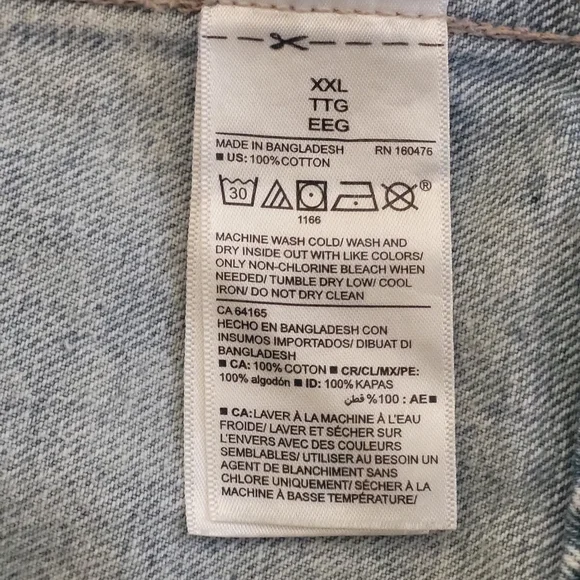 Old Navy Blue Denim Jacket - Picture 4 of 10